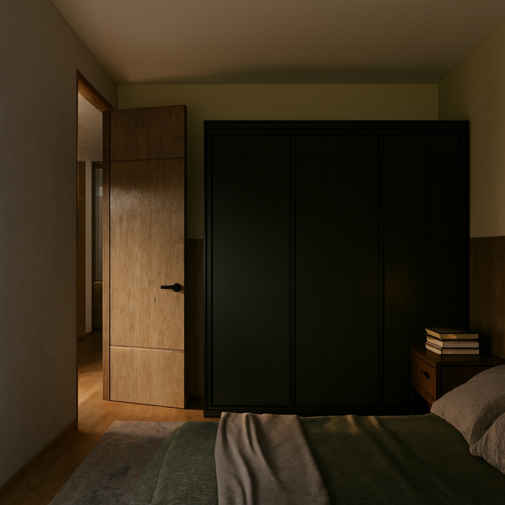 Dormitorio minimalista